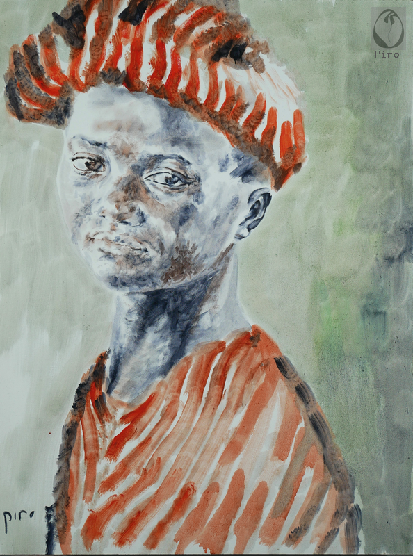 oil on canvas - olio su tela di Piro